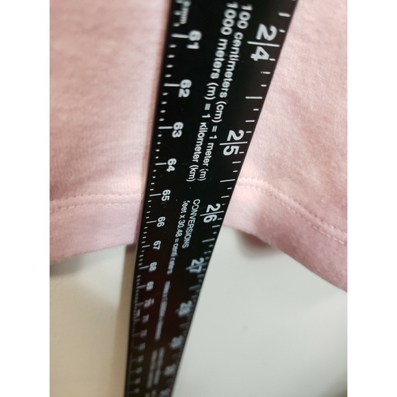 M & C Sportswear Women’s 3/4 Sleeve Pink Heart Top Blouse XL Pullover new - Picture 4 of 6